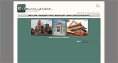 Desktop Screenshot of blanchlawgroup.com